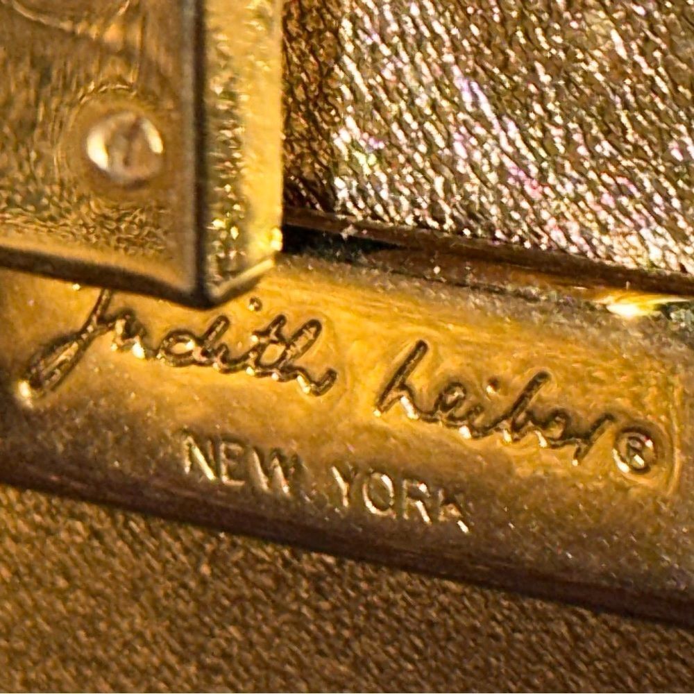 RARE JUDITH LEIBER SWAROVSKI CRYSTAL PAVE MINAUDIERE CLUTCH Vintage, collectors - Picture 12 of 17